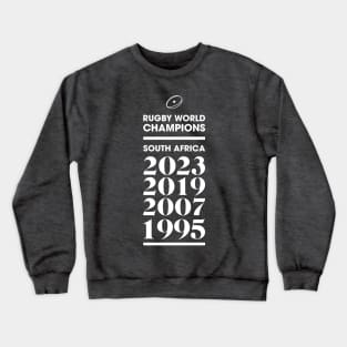 South Africa Rugby World Champions Crewneck Sweatshirt